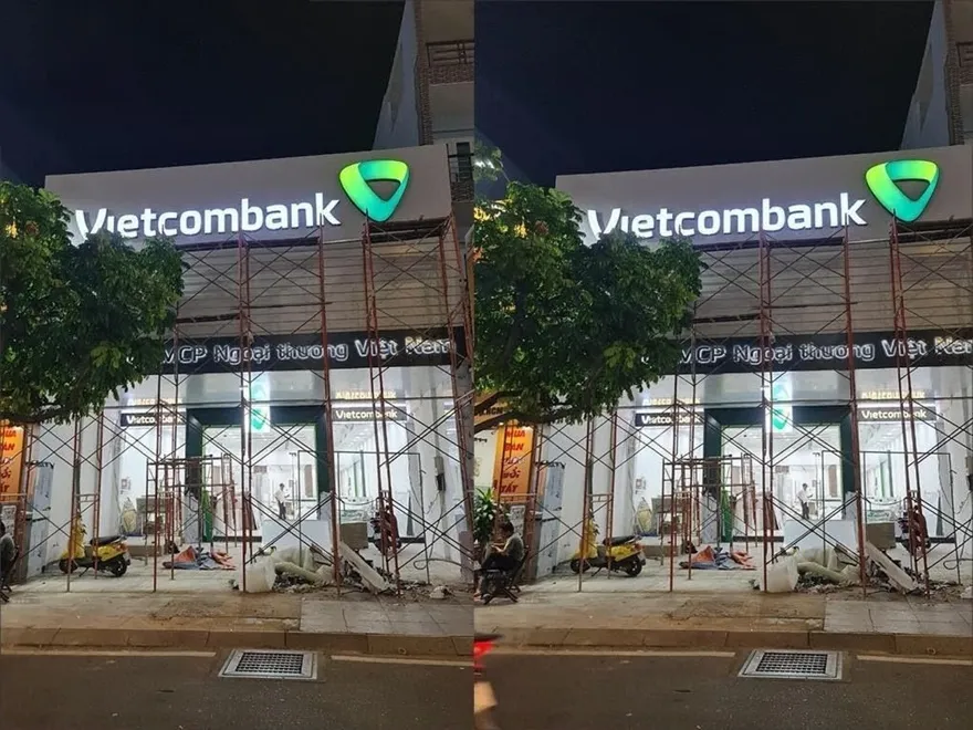 Thi công hộp đèn quảng cáo cho cửa hàng